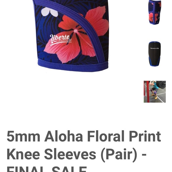 Liberte Lifestyle knee sleeves - Picture 5 of 7